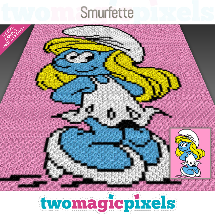 Smurfette by Two Magic Pixels Smurfette by Two Magic Pixels
