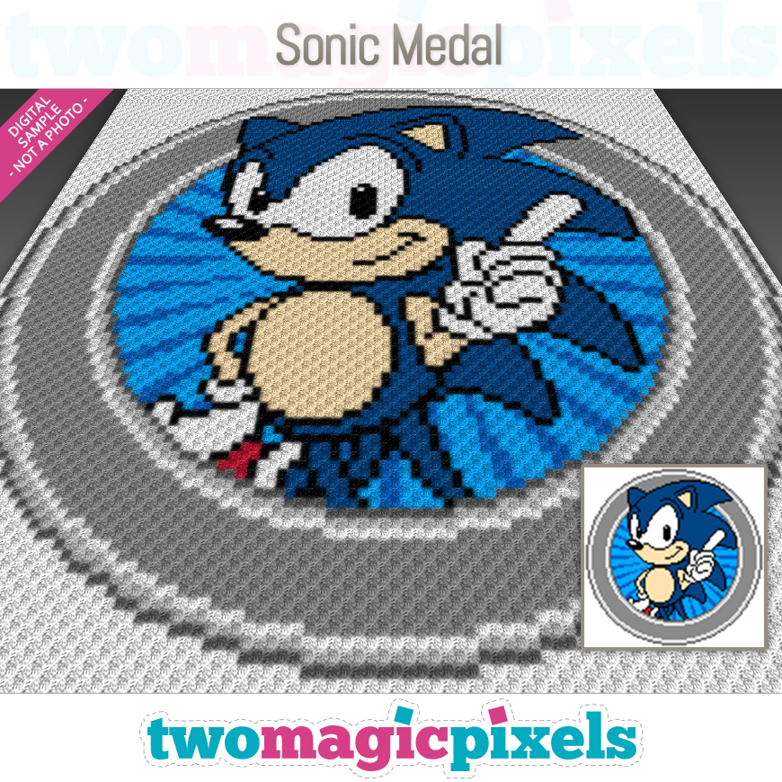 Sonic Medal by Two Magic Pixels