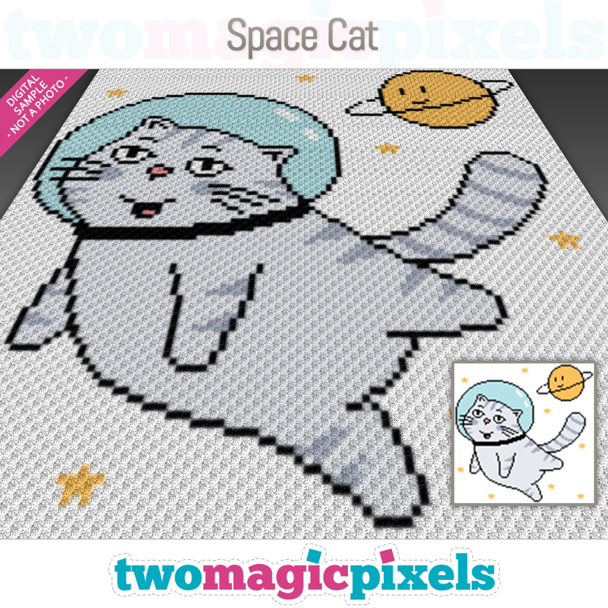 Space Cat by Two Magic Pixels