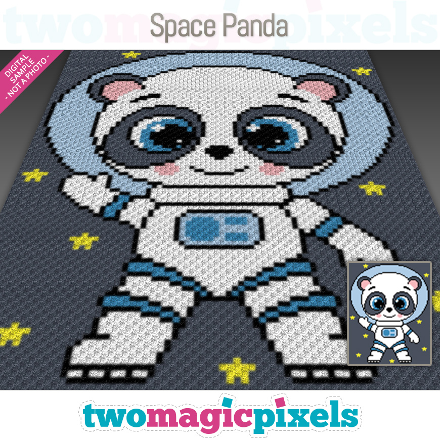 Space Panda by Two Magic Pixels