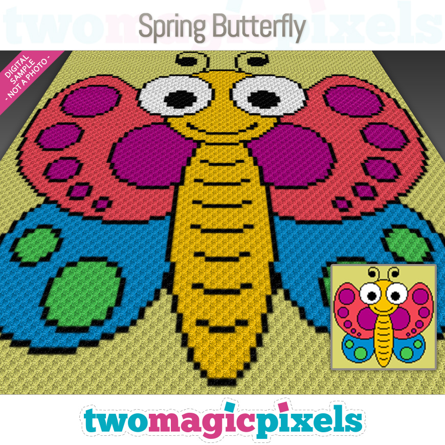 Spring Butterfly by Two Magic Pixels