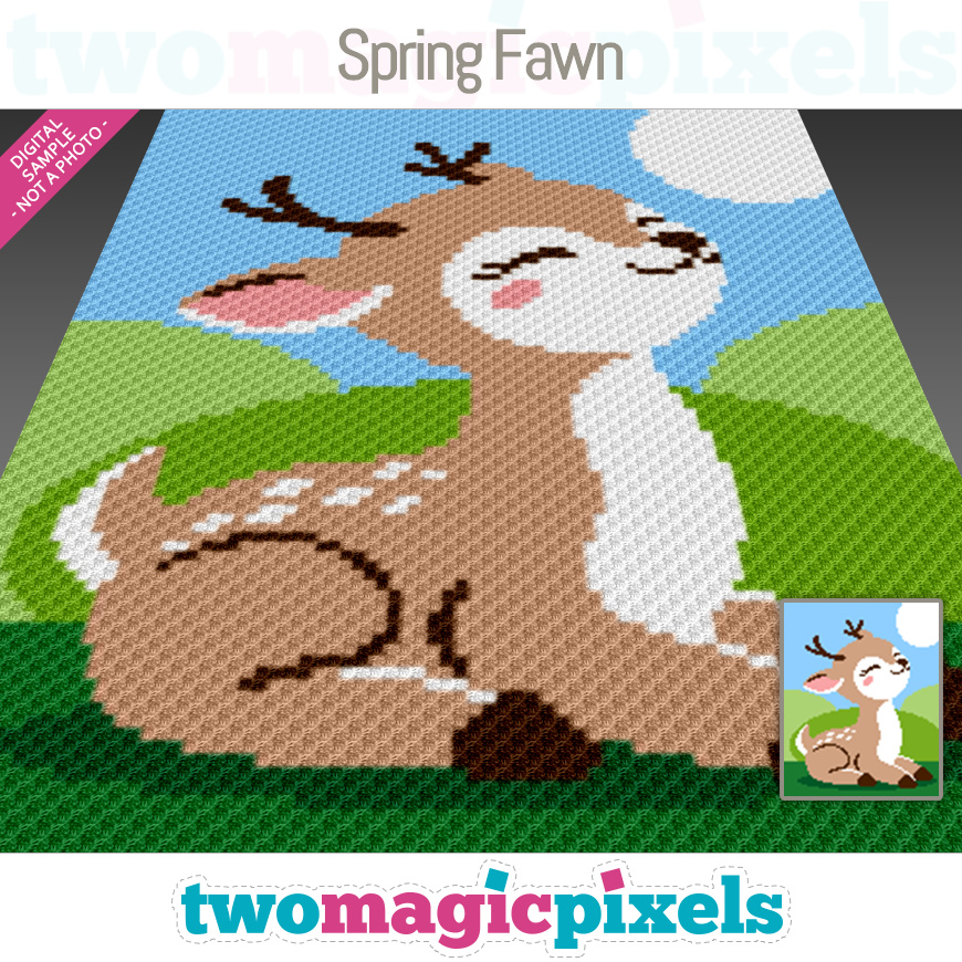Spring Fawn by Two Magic Pixels