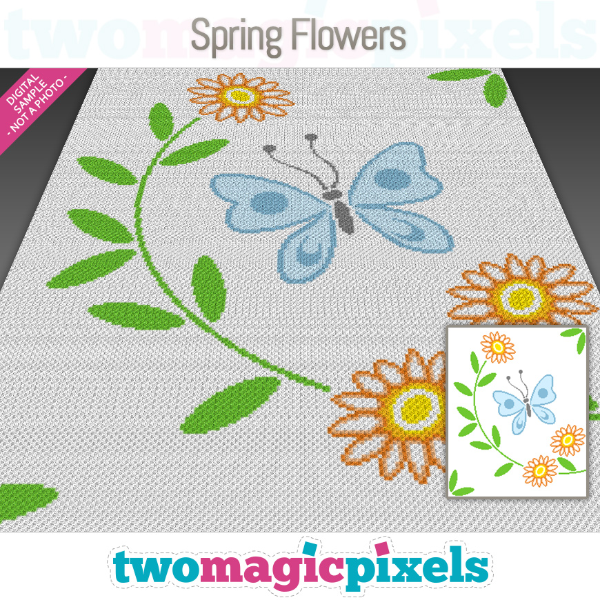Spring Flowers by Two Magic Pixels