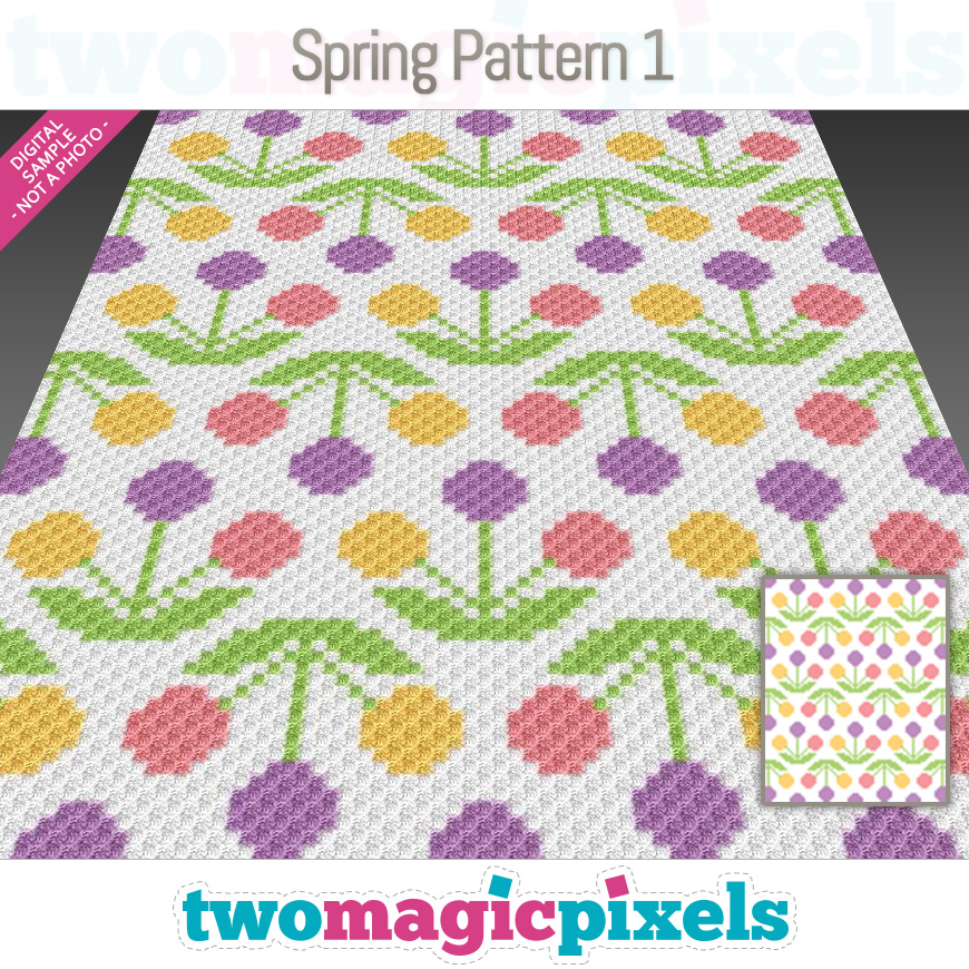 Spring Pattern 1 by Two Magic Pixels
