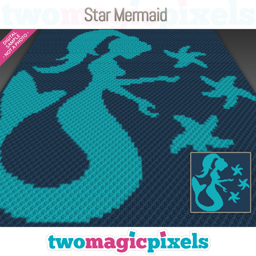 Star Mermaid by Two Magic Pixels