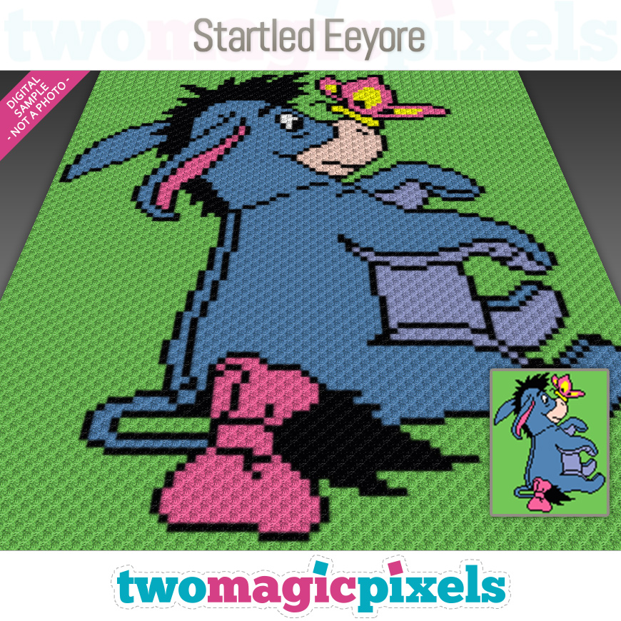 Startled Eeyore by Two Magic Pixels