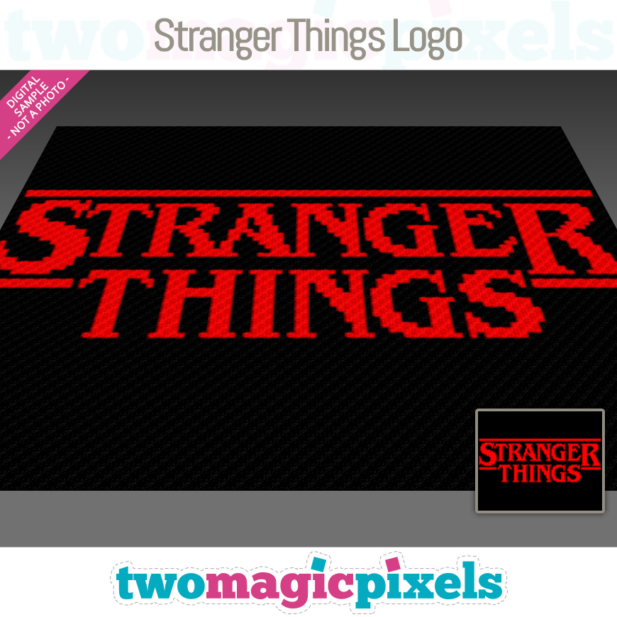 Stranger Things Logo by Two Magic Pixels