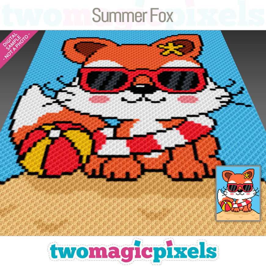 Summer Fox by Two Magic Pixels