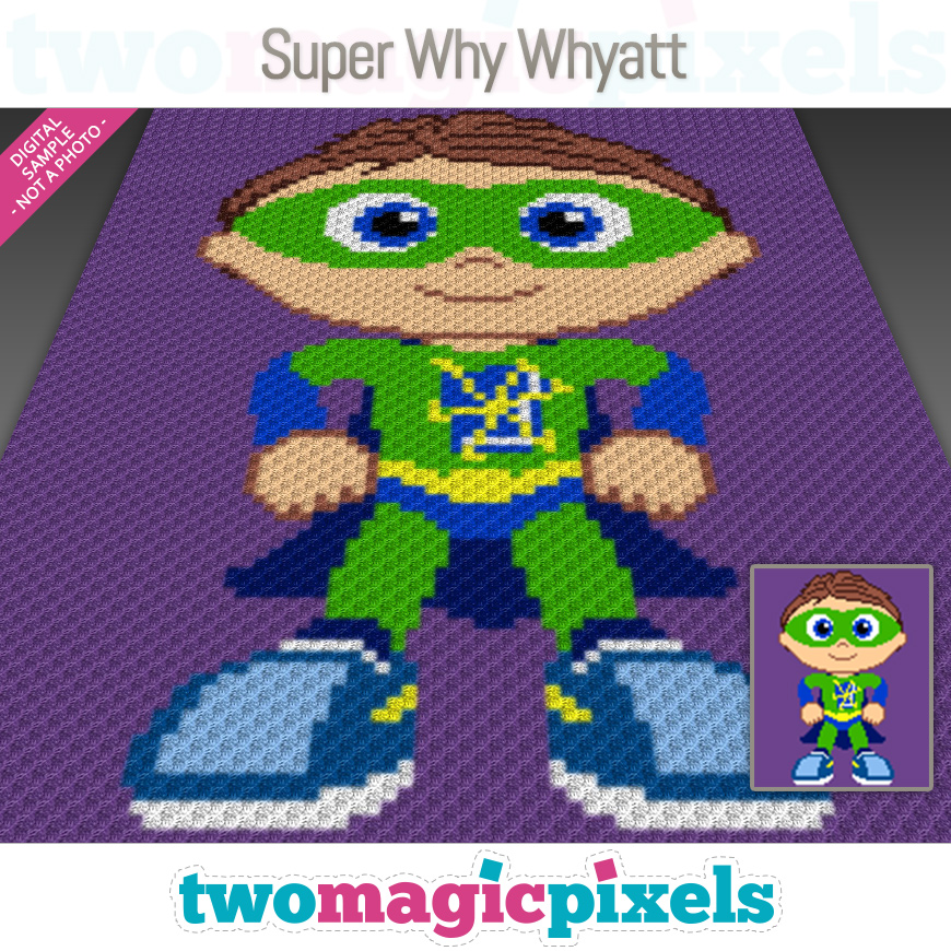 Super Why Whyatt by Two Magic Pixels