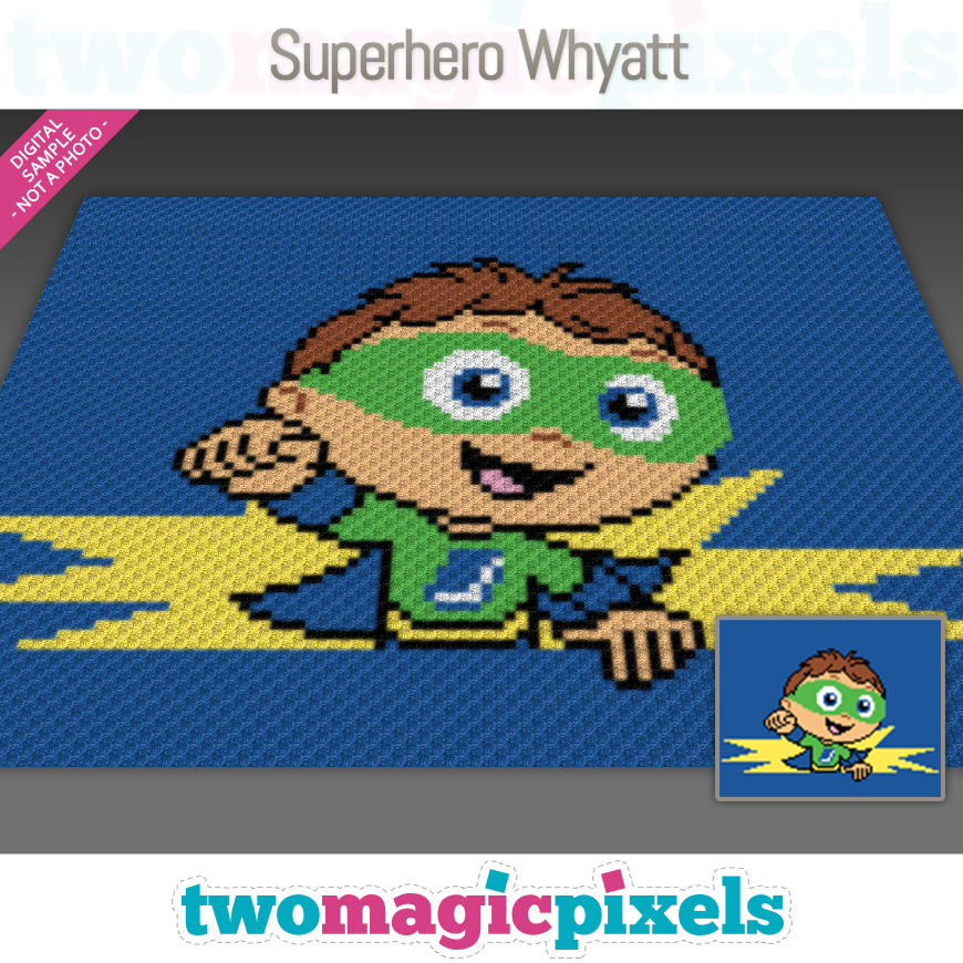 Superhero Whyatt by Two Magic Pixels