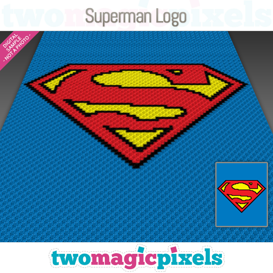 Superman Logo by Two Magic Pixels