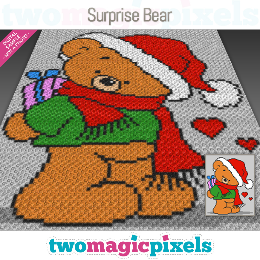 Surprise Bear by Two Magic Pixels