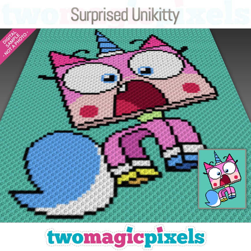 Surprised Unikitty by Two Magic Pixels