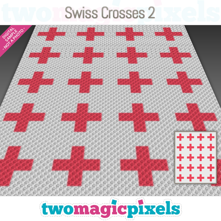 Swiss Crosses 2 by Two Magic Pixels