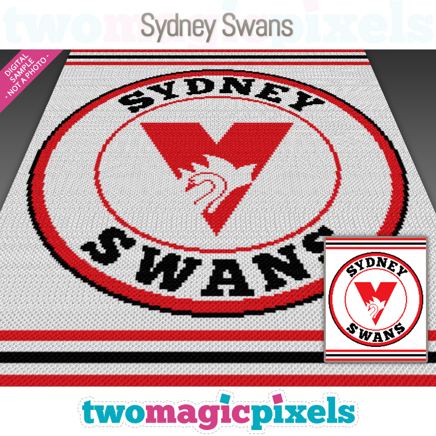 Sydney Swans by Two Magic Pixels