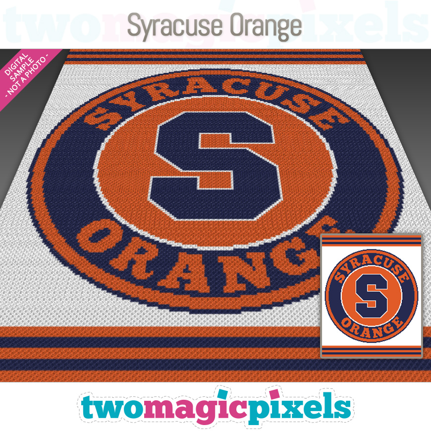 Syracuse Orange by Two Magic Pixels