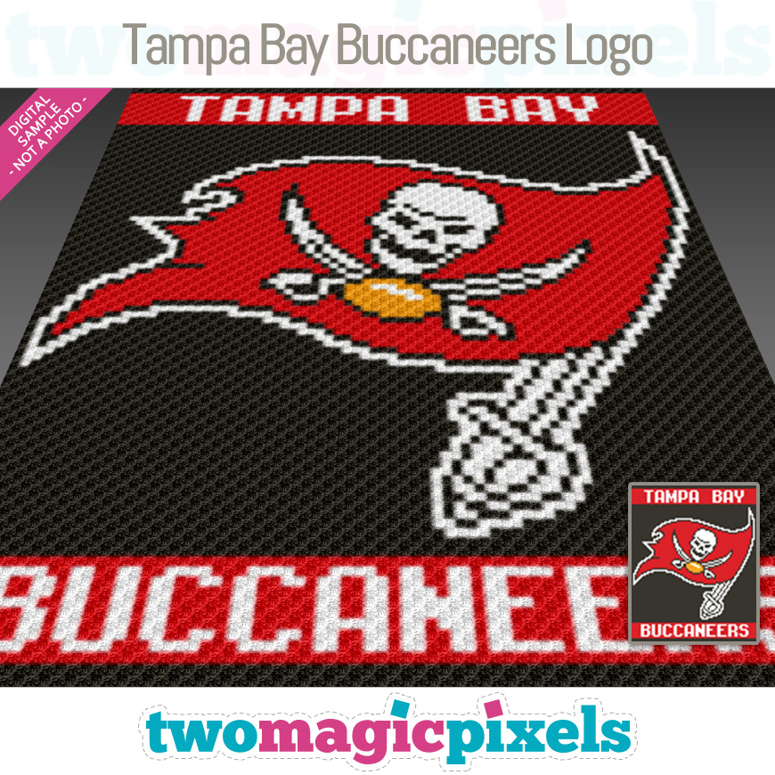 Tampa Bay Buccaneers Logo by Two Magic Pixels