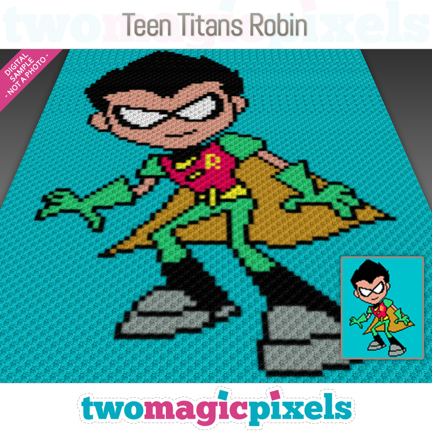 Teen Titans Robin by Two Magic Pixels