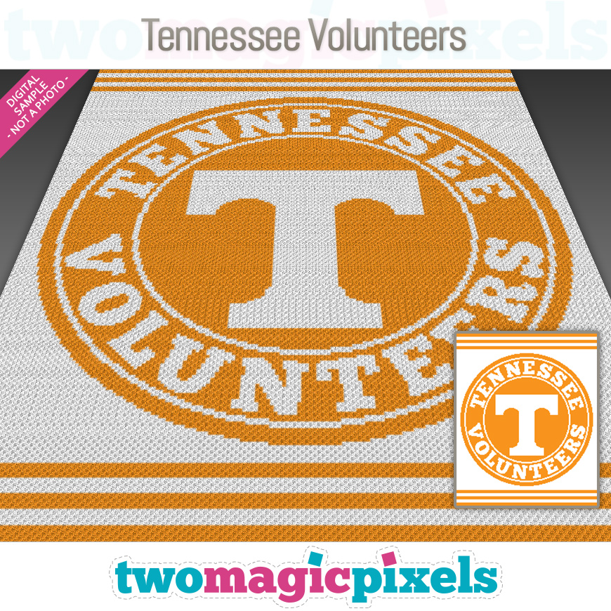 Tennessee Volunteers by Two Magic Pixels