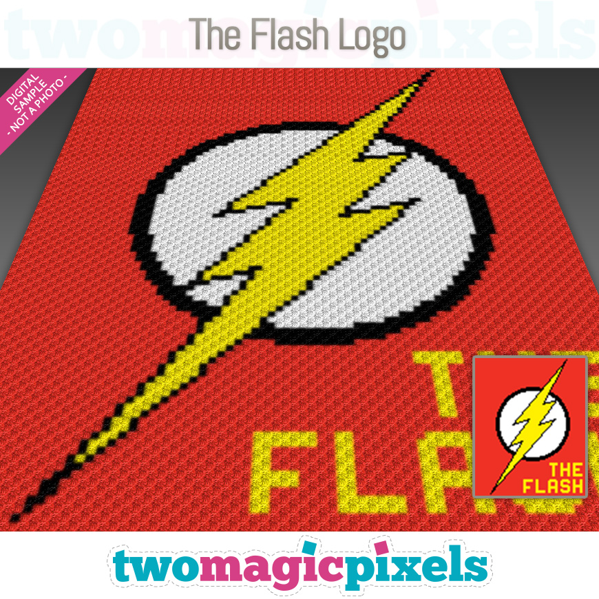 The Flash Logo by Two Magic Pixels