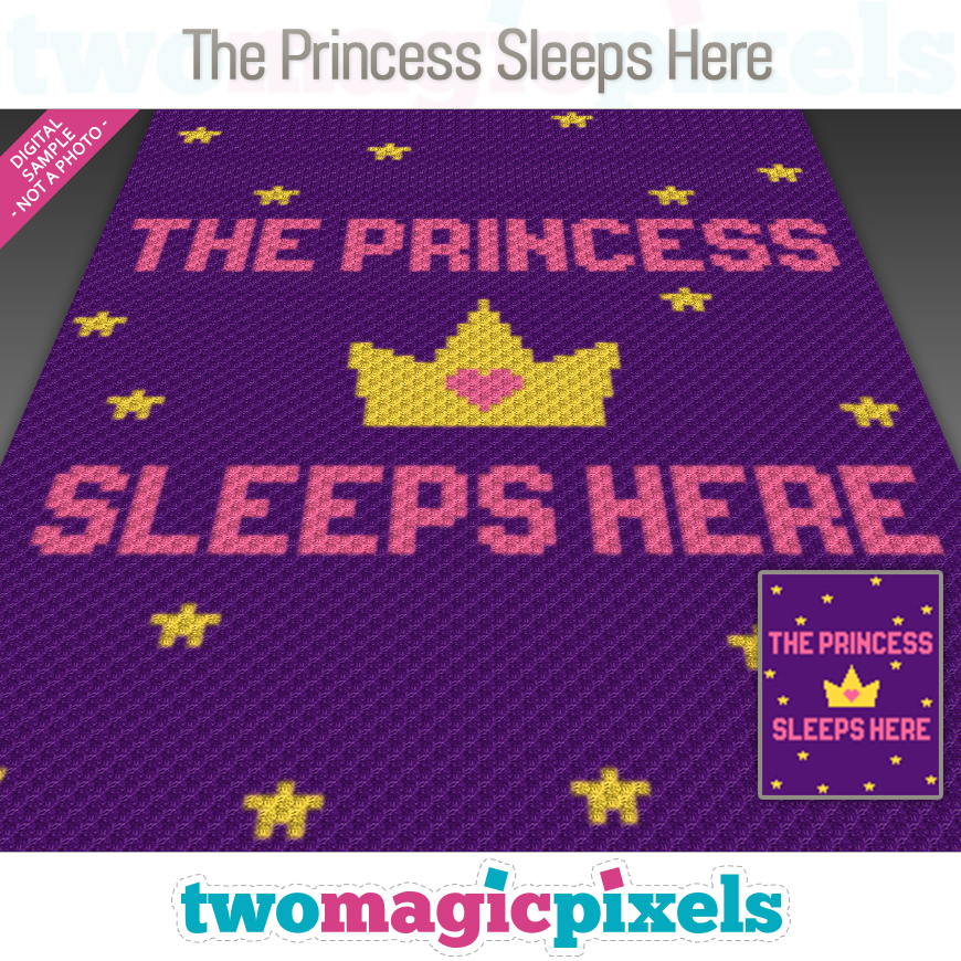 The Princess Sleeps Here by Two Magic Pixels