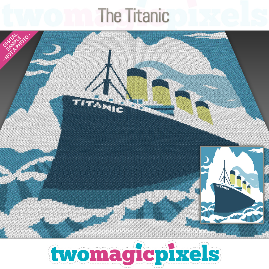 The Titanic by Two Magic Pixels