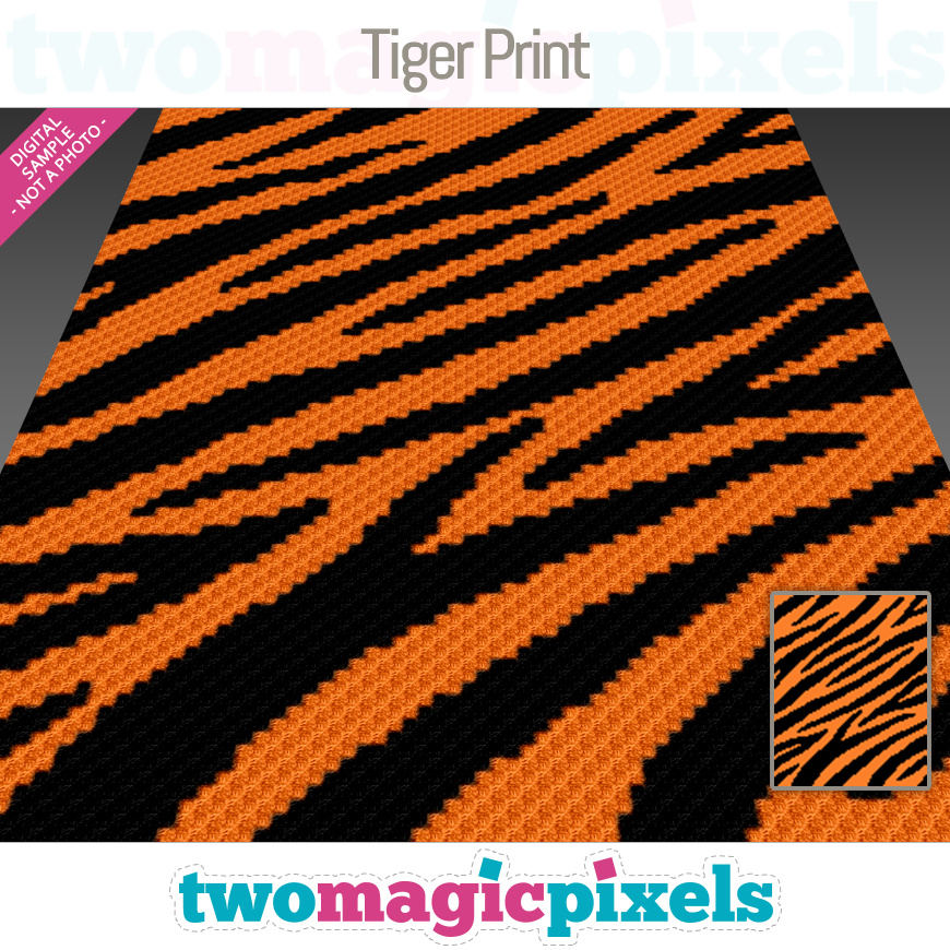 Tiger Print by Two Magic Pixels