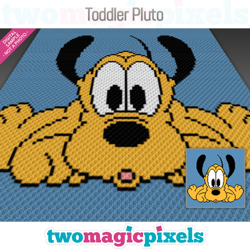 Toddler Pluto by Two Magic Pixels