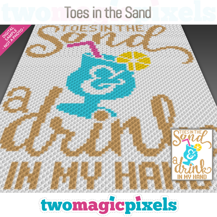 Toes in the Sand by Two Magic Pixels