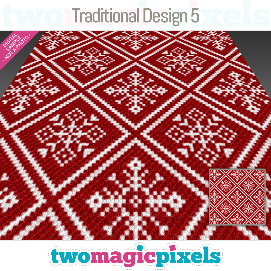 Traditional Design 5 by Two Magic Pixels