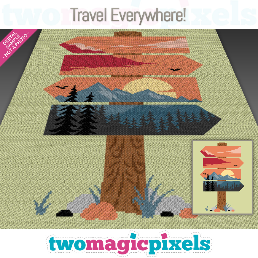 Travel Everywhere! by Two Magic Pixels