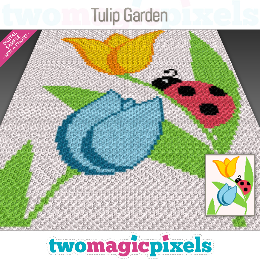 Tulip Garden by Two Magic Pixels