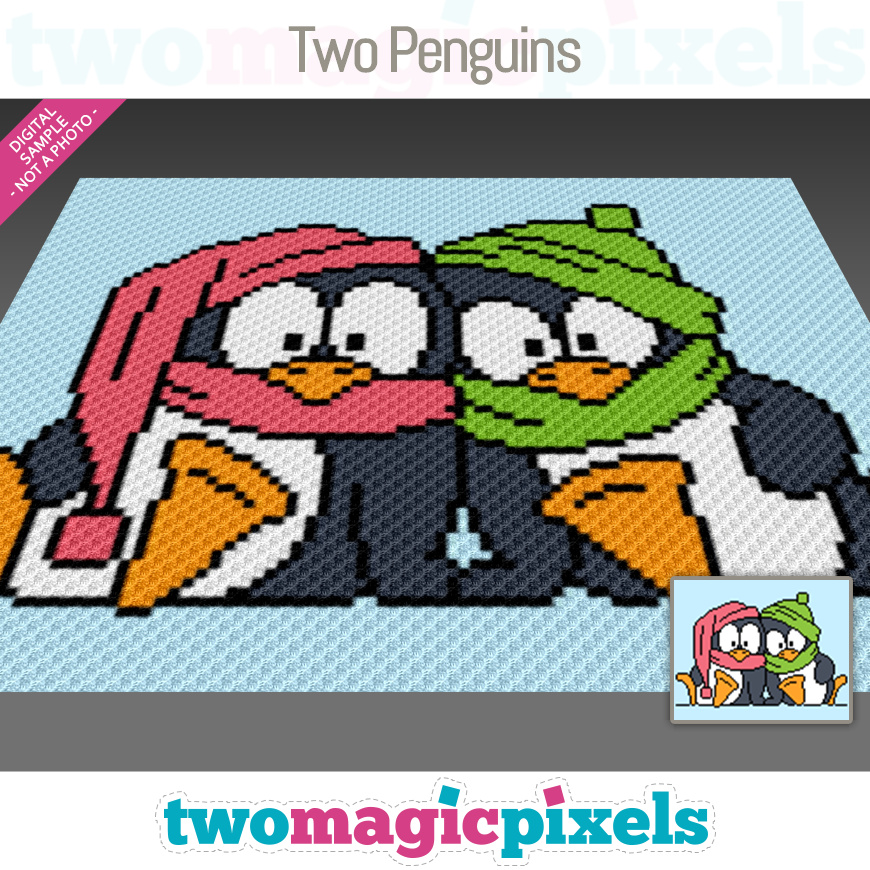 Two Penguins by Two Magic Pixels Two Penguins by Two Magic Pixels