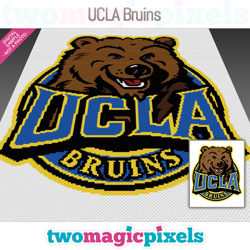 UCLA Bruins by Two Magic Pixels