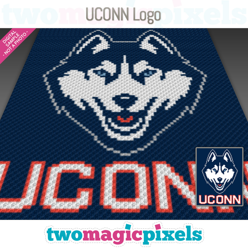 UCONN Logo by Two Magic Pixels