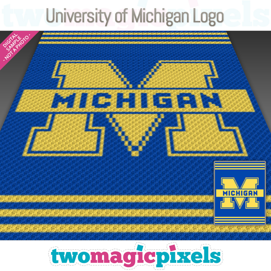 University of Michigan Logo by Two Magic Pixels