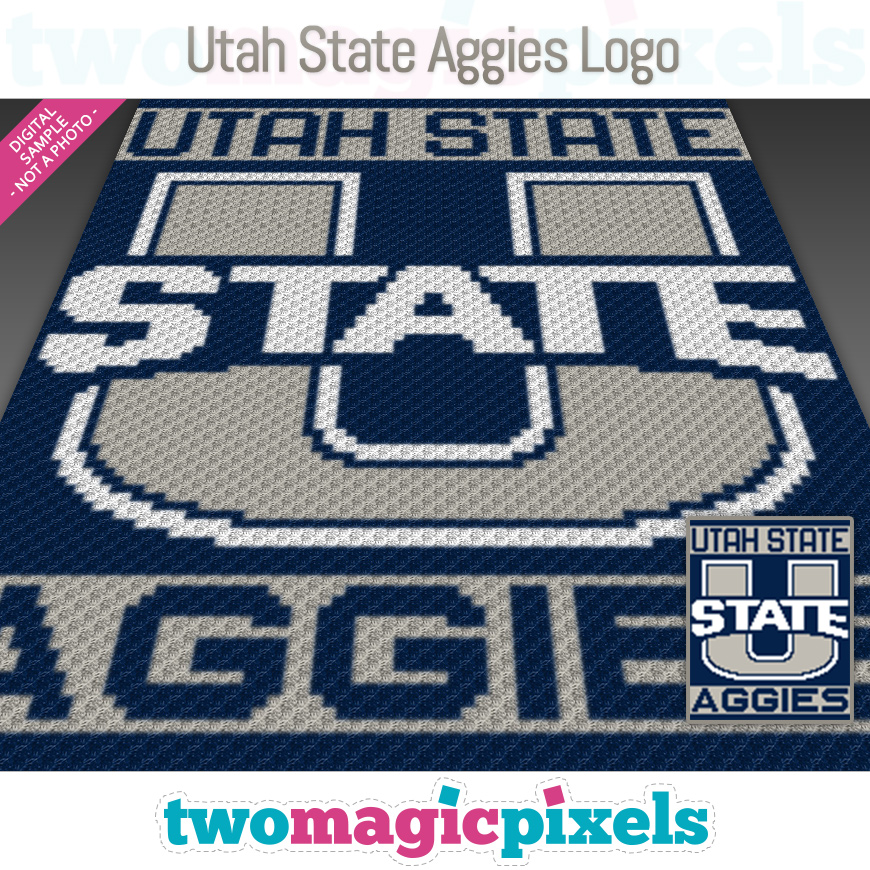 Utah State Aggies Logo by Two Magic Pixels