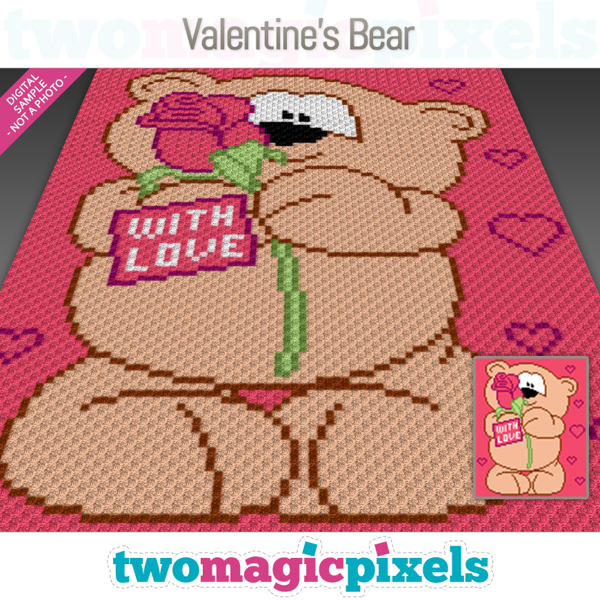 Valentine's Bear by Two Magic Pixels
