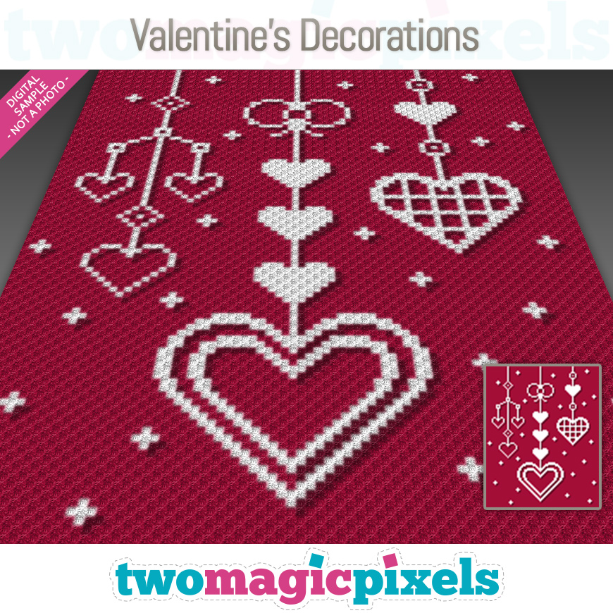 Valentine's Decorations by Two Magic Pixels