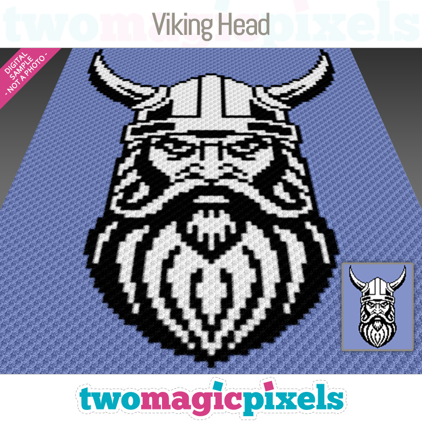 Viking Head by Two Magic Pixels