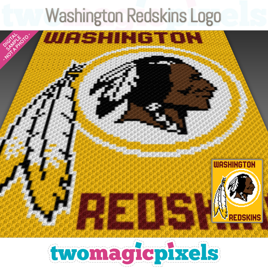 Washington Redskins Logo by Two Magic Pixels