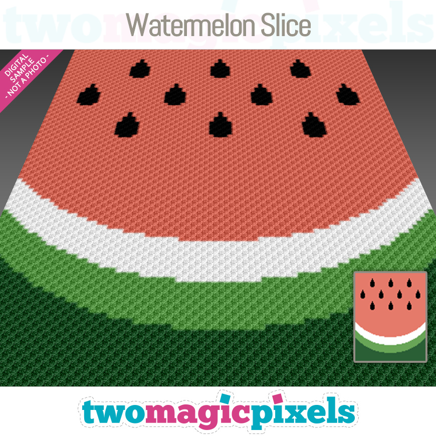 Watermelon Slice by Two Magic Pixels