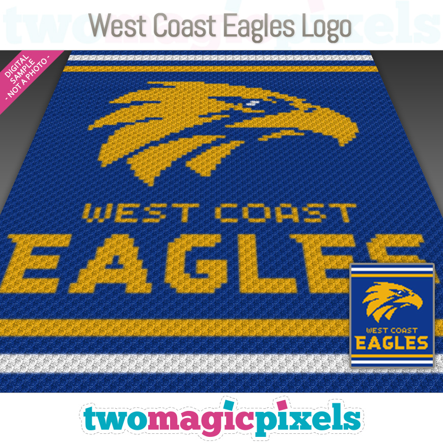 West Coast Eagles Logo by Two Magic Pixels