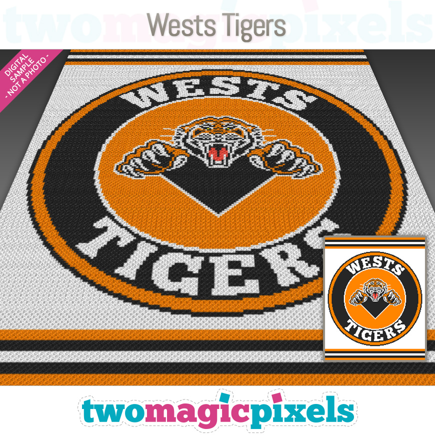 Wests Tigers by Two Magic Pixels