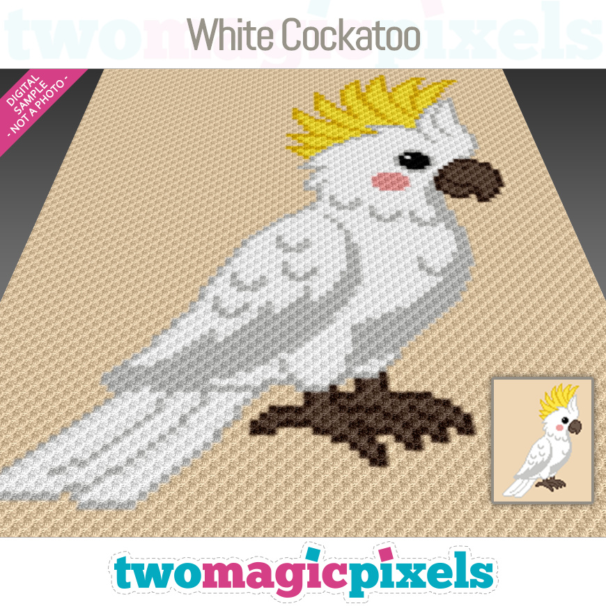 White Cockatoo by Two Magic Pixels