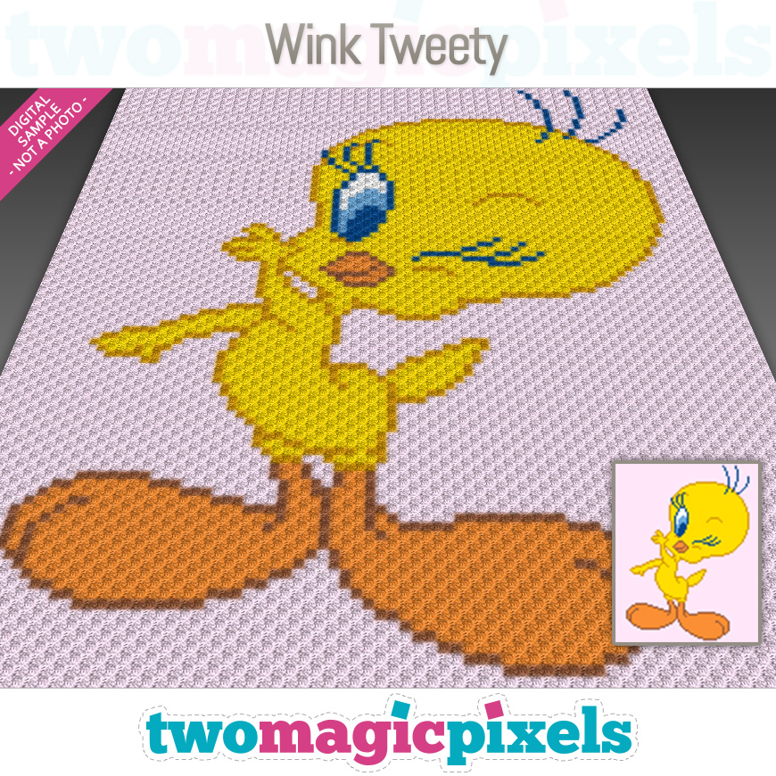 Wink Tweety by Two Magic Pixels