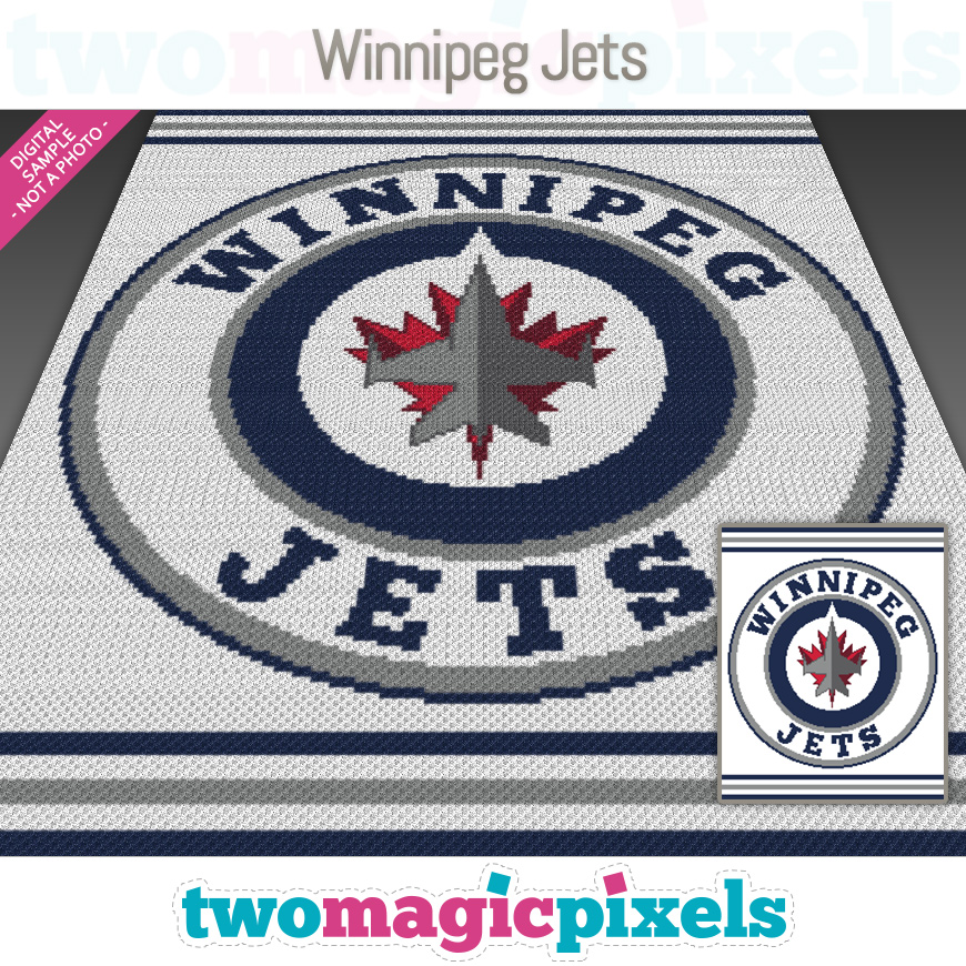 Winnipeg Jets by Two Magic Pixels