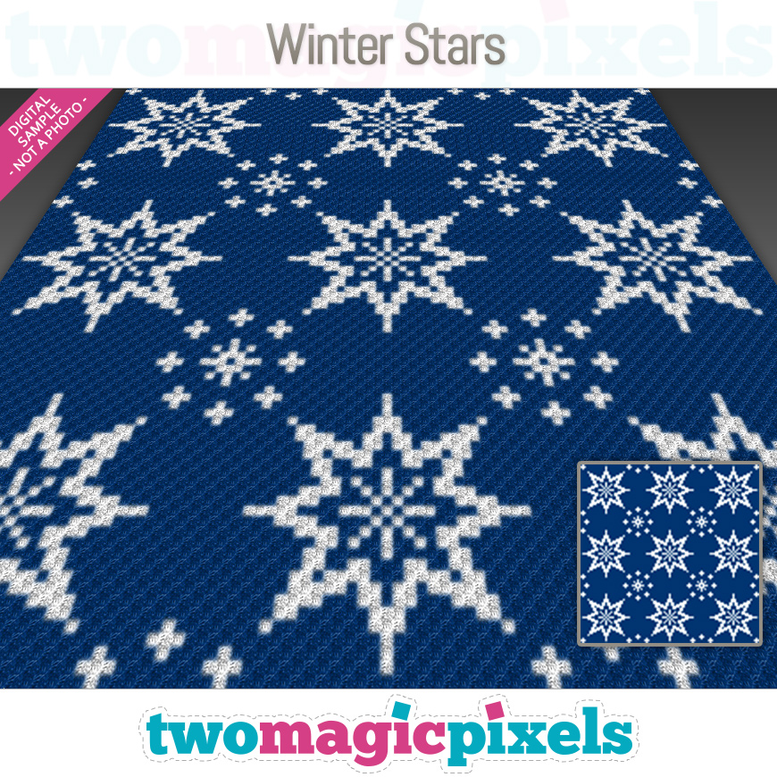 Winter Stars by Two Magic Pixels