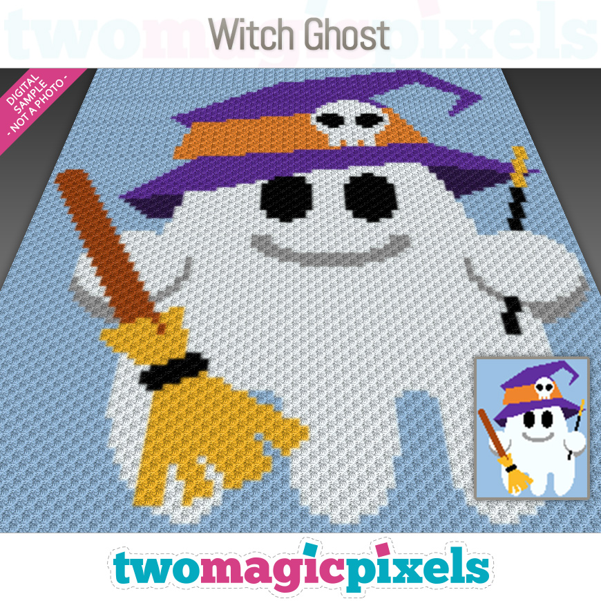 Witch Ghost by Two Magic Pixels