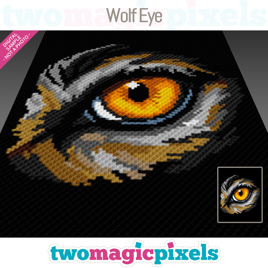 Wolf Eye by Two Magic Pixels